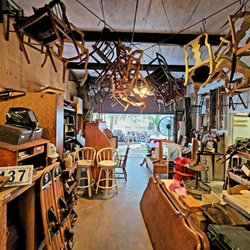 Sarasota Architectural Salvage - July 2022:  Chairs, anyone? There are more elsewhere