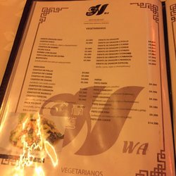 Hao Hwa - Menú vegetariano
