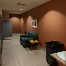 Monsoon Painting - Walls in church women's restroom