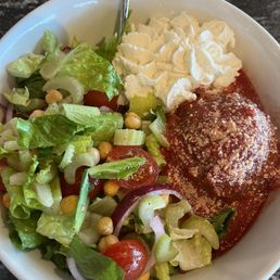 Meatball and riccota salad Meatball and riccota salad
