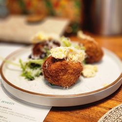 Cafe Americana - Cordon bleu chicken croquettes