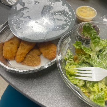 Terra - Chicken Fingers and Cesar Salad - Modern European Near Me - Brooklyn, New York Terra - Chicken Fingers and Cesar Salad - Modern European Near Me - Brooklyn, New York