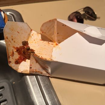La Rustica - Part of one of the packages that broke and spilled all over - Italian Near Me - Seattle, Washington La Rustica - Part of one of the packages that broke and spilled all over - Italian Near Me - Seattle, Washington