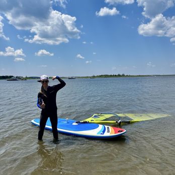 H2 Windsurfing - About to at start training! - Paddleboarding Near Me - Point Pleasant, New Jersey