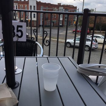 North Main Cafe - Patio seating. Some plants or something would be nice...view if street and parking. - Cafes Near Me - Mount Vernon, Ohio North Main Cafe - Patio seating. Some plants or something would be nice...view if street and parking. - Cafes Near Me - Mount Vernon, Ohio