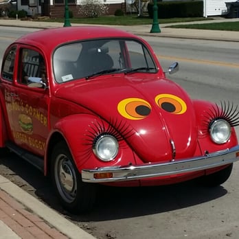 Carol's Corner - Carol drives to work in her classic VW! - Burgers Near Me - South Whitley, Indiana Carol's Corner - Carol drives to work in her classic VW! - Burgers Near Me - South Whitley, Indiana