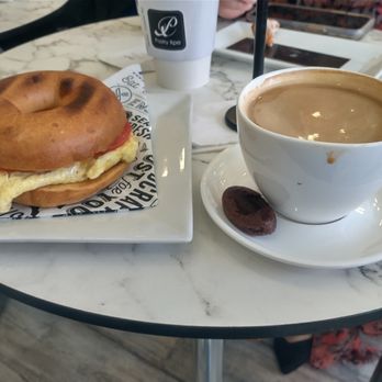 Eclairons - Egg sandwich and coffee - Desserts Near Me - Arlington, Virginia Eclairons - Egg sandwich and coffee - Desserts Near Me - Arlington, Virginia