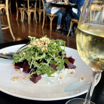 Napolese Pizzeria - Roasted Beets Salad with wine - Pizza Near Me - Indianapolis, Indiana Napolese Pizzeria - Roasted Beets Salad with wine - Pizza Near Me - Indianapolis, Indiana