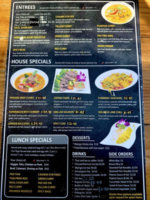 Menu photo 2 Turmeric Thai Kitchen La Jolla, CA Menu photo 2 Turmeric Thai Kitchen La Jolla, CA