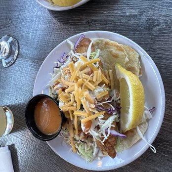 Junction Bar & Grill - Fish taco on flour tortilla - Sports Bars Near Me - San Diego, California Junction Bar & Grill - Fish taco on flour tortilla - Sports Bars Near Me - San Diego, California