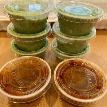 Fiesta Taco - Sauces to go. - Tacos Near Me - Pleasanton, California