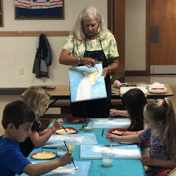 Paint With Me - Demonstrating painting techiques - Paint & Sip Near Me