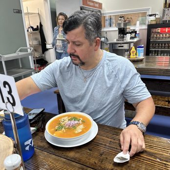 La Sa-son by winter - We drove 30 miles out of our way so Jose could have authentic Ecuadorian food from his childhood. The encebollado pescado was delicious. - Spanish Near Me - Charlotte, North Carolina La Sa-son by winter - We drove 30 miles out of our way so Jose could have authentic Ecuadorian food from his childhood. The encebollado pescado was delicious. - Spanish Near Me - Charlotte, North Carolina
