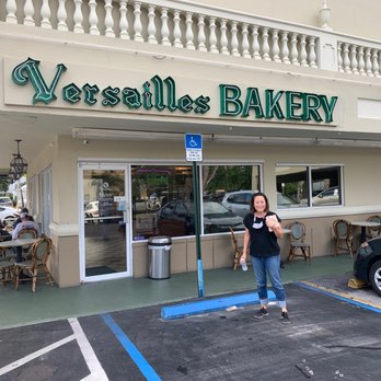 Versailles Bakery - Free parking, outdoor seating and a happy MIA traveler with a layover! - Bakeries Near Me - Miami, Florida Versailles Bakery - Free parking, outdoor seating and a happy MIA traveler with a layover! - Bakeries Near Me - Miami, Florida