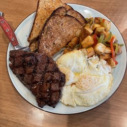 JB's Boathouse Grill & Bar - Steak and Eggs