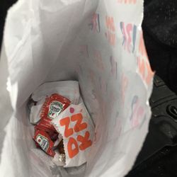 Dunkin' - The nasty napkins with a blond hair in it too.