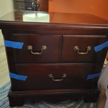 Drab 2 Fab - Colonial nightstand ready to send to Peggy - Furniture Repair Near Me - Petaluma, California Drab 2 Fab - Colonial nightstand ready to send to Peggy - Furniture Repair Near Me - Petaluma, California