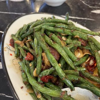 Hunan House - Sautéed String Beans with Chinese Sausage - Chinese Near Me - Sunnyvale, California Hunan House - Sautéed String Beans with Chinese Sausage - Chinese Near Me - Sunnyvale, California