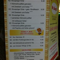 Mr. Dang's Asia Express - Speisekarte 03-2019