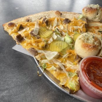 Sliceworks - Big Mac Pizza - Pizza Near Me - Denver, Colorado Sliceworks - Big Mac Pizza - Pizza Near Me - Denver, Colorado