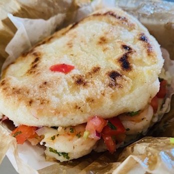 Azucar Morena - Shrimp Arepa - Venezuelan Near Me - Indianapolis, Indiana Azucar Morena - Shrimp Arepa - Venezuelan Near Me - Indianapolis, Indiana