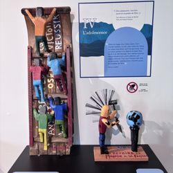 Musée POP - Patrick Lavalle's sculpture