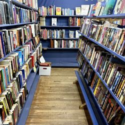 Bearly Used Books - This photo shows about half the store.  Yes, really.