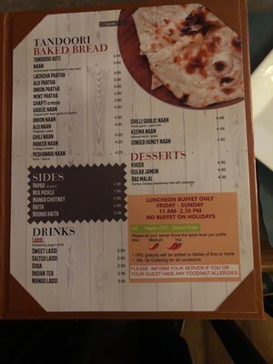 Menu photo 5 The Punjab Johnston, RI