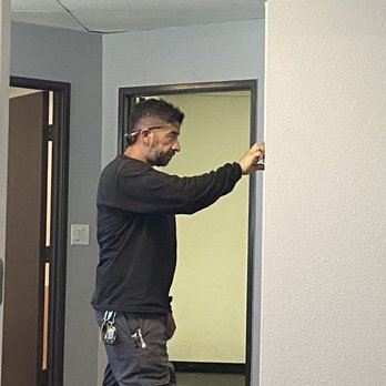 Tarpy Plumbing Heating & Air - Brian adjusting the thermostat of the new ac unit - Heating & Air Conditioning/HVAC Near Me - Santee, California Tarpy Plumbing Heating & Air - Brian adjusting the thermostat of the new ac unit - Heating & Air Conditioning/HVAC Near Me - Santee, California