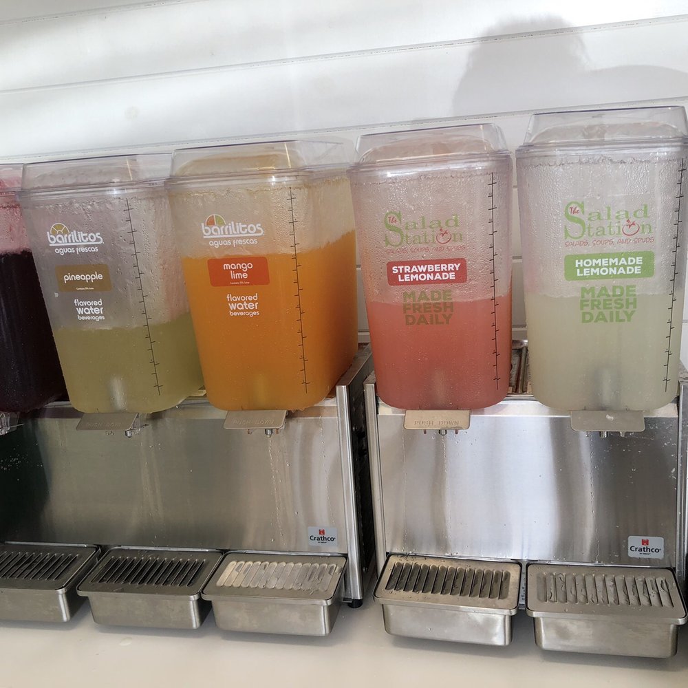 Salad Station - Agua fresca's about 5% juice - Salad Near Me - Metairie, Louisiana Salad Station - Agua fresca's about 5% juice - Salad Near Me - Metairie, Louisiana