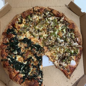 Star Pizza 3 Katy - Burnt, burnt, burnt pizza. Look at the state of it. Just horrible. - Pizza Near Me - Katy, Texas