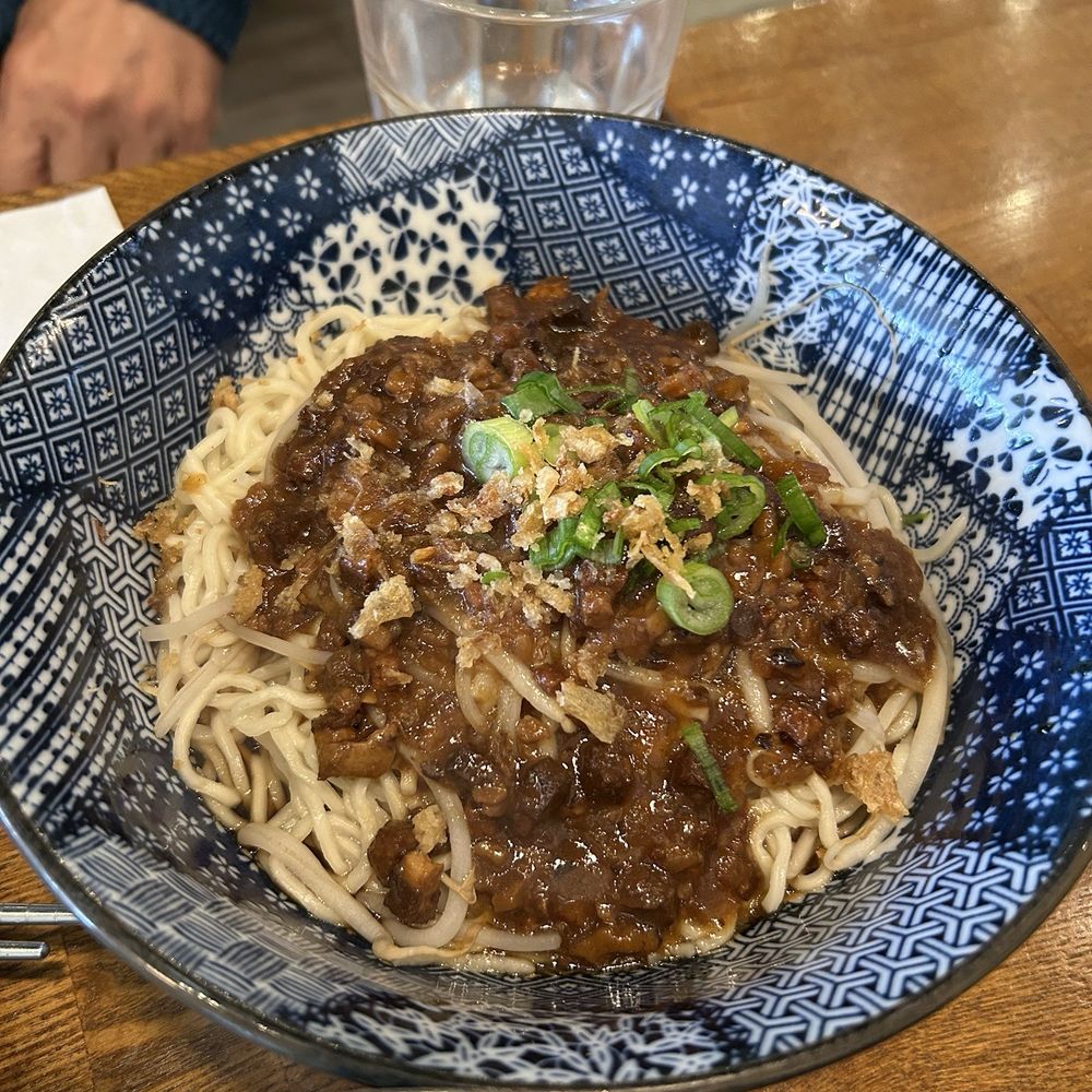 Liang's Village - Vegan Braised Pork Belly Dry Noodle - Taiwanese Near Me - Cupertino, California Liang's Village - Vegan Braised Pork Belly Dry Noodle - Taiwanese Near Me - Cupertino, California