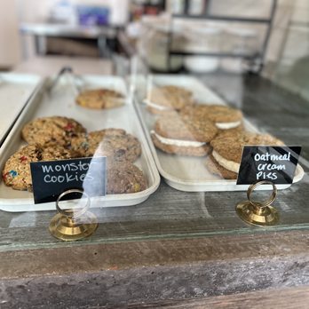 Hive Bakery - A few cookies in the display - Bakeries Near Me - Flower Mound, Texas