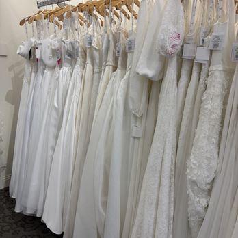 David's Bridal - Dresses in the showroom - Bridal Near Me - Pinole, California