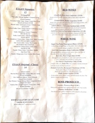 Menu photo 6 Esaan Northeastern Thai Cuisine McLean, VA Menu photo 6 Esaan Northeastern Thai Cuisine McLean, VA