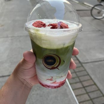 Qahwah House Coffee - Ithaca - Strawberry matcha - Juice Bars & Smoothies Near Me - Ithaca, New York Qahwah House Coffee - Ithaca - Strawberry matcha - Juice Bars & Smoothies Near Me - Ithaca, New York