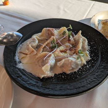 The Grandview Restaurant - Agnolotti Della Montagana - Braised short rib and prime rib pasta raviloi - Venues & Event Spaces Near Me - San Jose, California The Grandview Restaurant - Agnolotti Della Montagana - Braised short rib and prime rib pasta raviloi - Venues & Event Spaces Near Me - San Jose, California