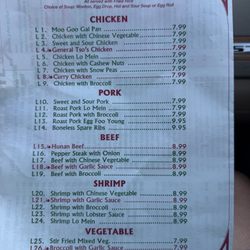 Lunch Menu