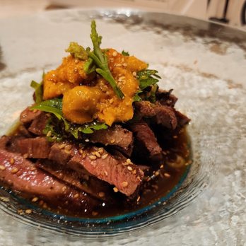 ABURIYA IBUSHI - Charcoal Beef tongue with Uni - Japanese Near Me - Honolulu, Hawaii