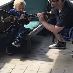 Strings & Fingertips - The introduction of a tool to a potential young master!