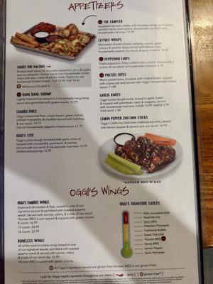 Menu photo 2 Oggi's Garden Grove, CA Menu photo 2 Oggi's Garden Grove, CA