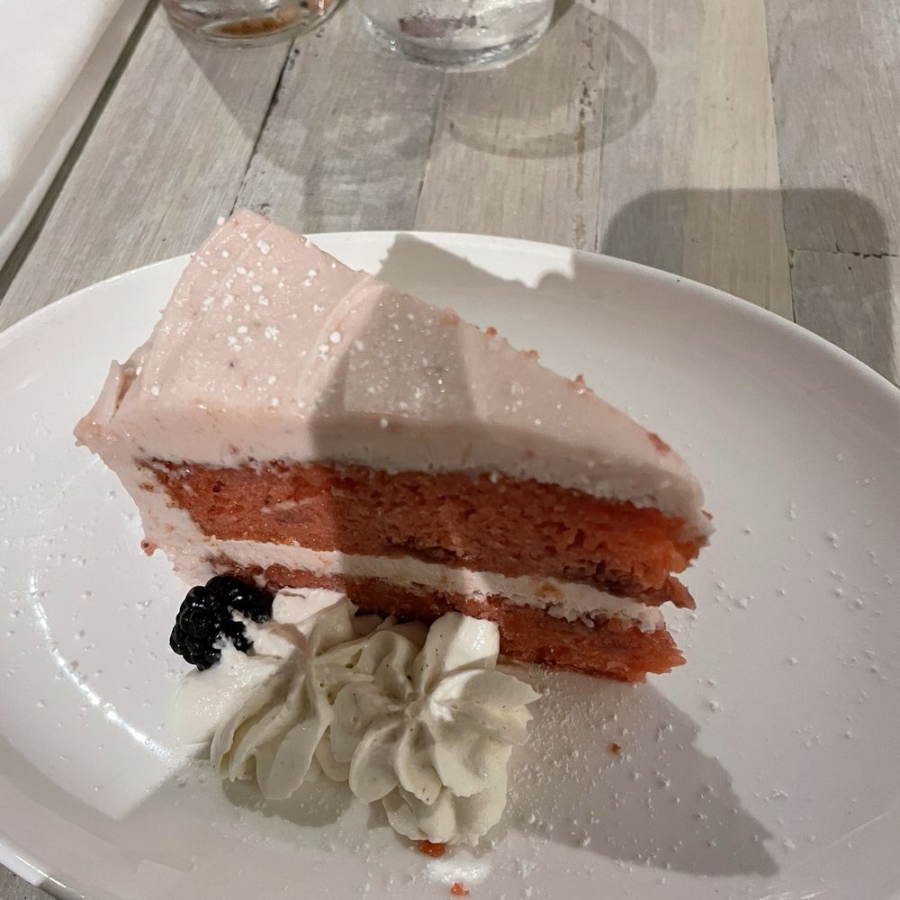 The Pearl Kitchen & Bar - Strawberry cake - Seafood Near Me - Bluffton, South Carolina The Pearl Kitchen & Bar - Strawberry cake - Seafood Near Me - Bluffton, South Carolina