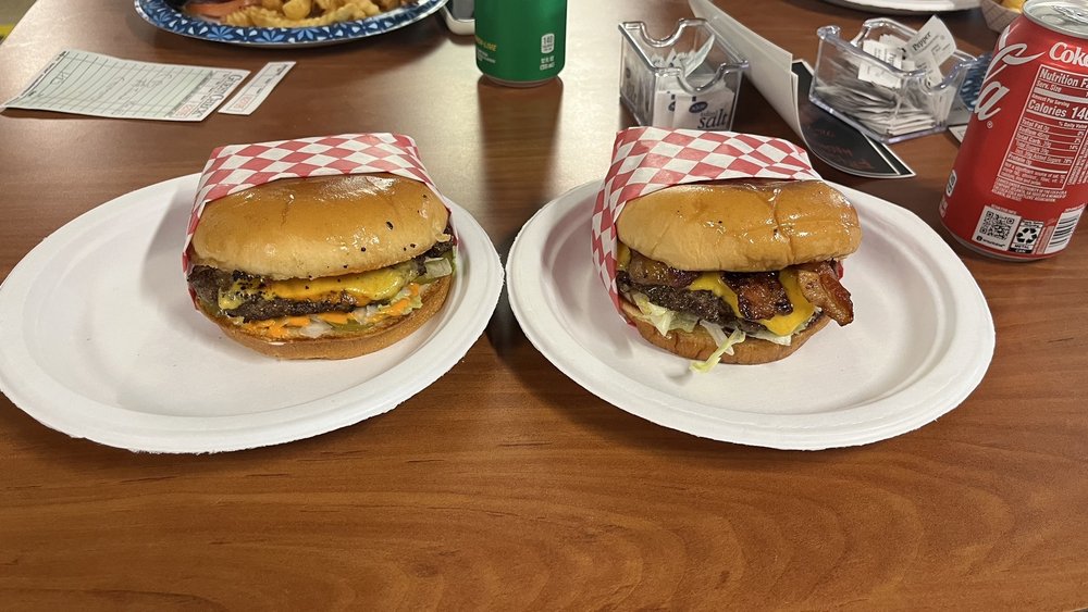 Top of the Hill - Greasy Burger Logo