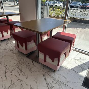 Pink Fryday - Cute pink melts seats - Donuts Near Me - Daytona Beach, Florida Pink Fryday - Cute pink melts seats - Donuts Near Me - Daytona Beach, Florida
