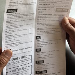 Menu Menu