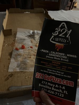 Menu photo 1 321 Go Pizza Satellite Beach, FL