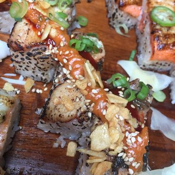 Green Leaf Cafe - Spicy bbq eel Oshi - Sushi Bars Near Me - Burnaby, British Columbia