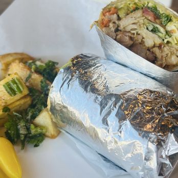 A&V Grill Kitchen - Chicken wrap - Mediterranean Near Me - Sherman Oaks , California