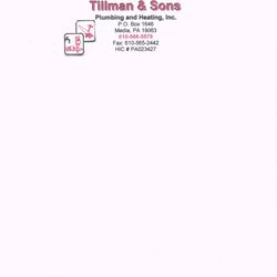 Tillman and Sons Plumbing and Heating