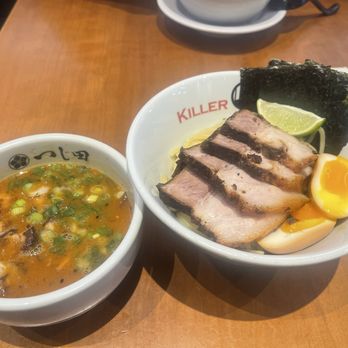 Tsujita Artisan Noodle - Spicy deluxe Tsukemen - Ramen Near Me - San Gabriel, California